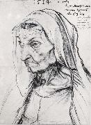 Durer-s Mother Barbara,Nee Holper Albrecht Durer